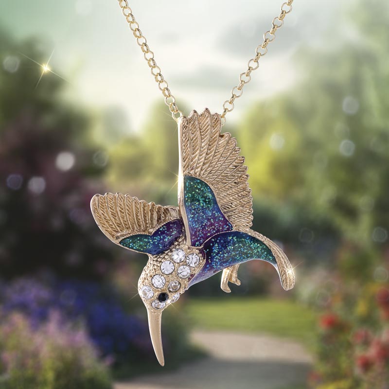 Women's Nature's Wonder Hummingbird Necklace